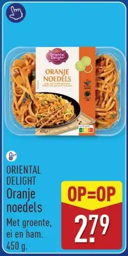 ALDI Oriental Delight Oranje noedels aanbieding