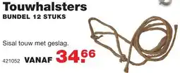 De Boer Drachten Touwhalsters aanbieding
