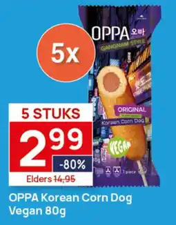 Butlon OPPA Korean Corn Dog Vegan aanbieding