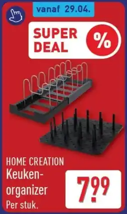 ALDI Home Creation Keuken Organizer aanbieding