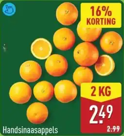 ALDI Handsinaasappels aanbieding