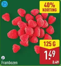 ALDI Frambozen aanbieding