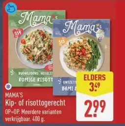 ALDI Mama's Kip of risottogerecht aanbieding