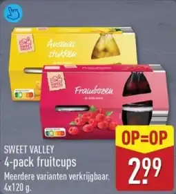 ALDI Sweet Valley Fruitcups aanbieding