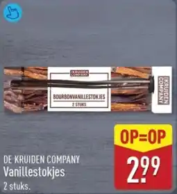 ALDI De Kruiden Company Vanillestokjes aanbieding
