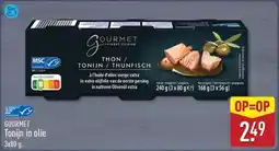 ALDI Gourmet Tonijn in Olie aanbieding