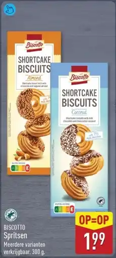 ALDI Biscotto Spritsen aanbieding