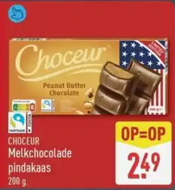ALDI Choceur Melkchocolade Pindakaas aanbieding