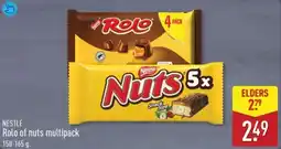 ALDI Nestlé Rolo of Nuts Multipack aanbieding