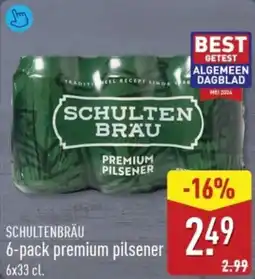 ALDI Schultenbräu Premium Pilsener aanbieding