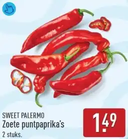 ALDI Sweet Palermo Zoete Puntpaprika's aanbieding