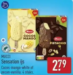 ALDI Mucci Sensation Ijs aanbieding