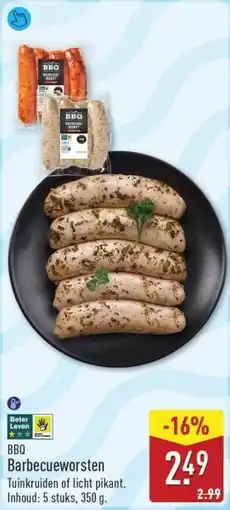 ALDI BBQ Barbecueworsten aanbieding