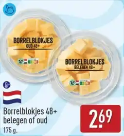 ALDI Borrelblokjes 48+ Belegen of Oud aanbieding