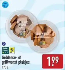 ALDI Gelderse of Grillworst Plakjes aanbieding