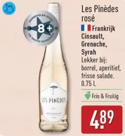 ALDI Les Pinèdes Rosé aanbieding
