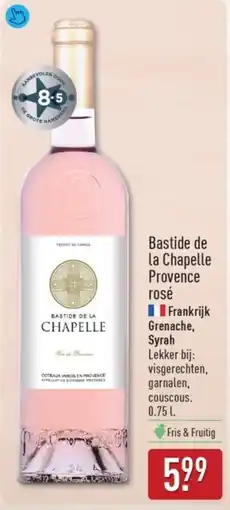 ALDI Bastide de La Chapelle Provence Rosé aanbieding