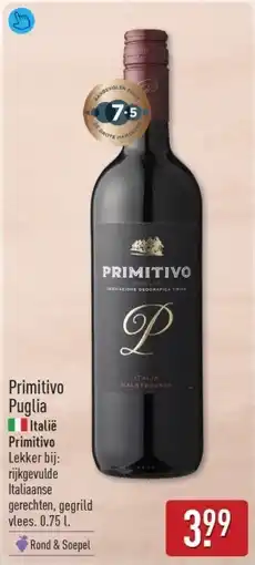 ALDI Primitivo Puglia aanbieding