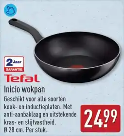 ALDI Tefal Inicio Wokpan aanbieding