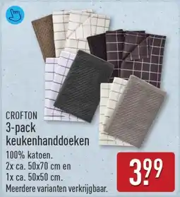 ALDI Crofton Keukenhanddoeken aanbieding