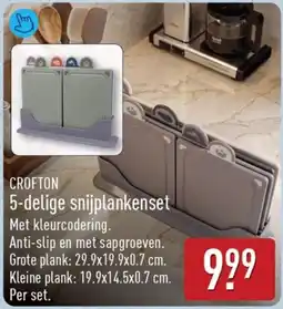 ALDI Crofton Snijplankenset aanbieding
