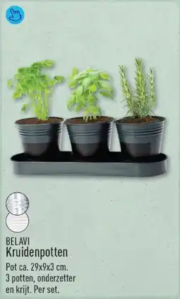 ALDI Belavi Kruidenpotten aanbieding
