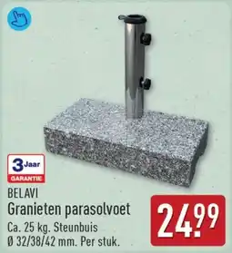 ALDI Belavi Granieten ParasolvoGranieten parasolvoet 2499 aanbieding