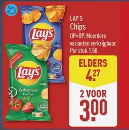 ALDI Lay's Chips aanbieding