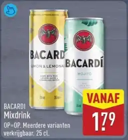 ALDI Bacardi Mixdrink aanbieding