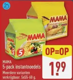 ALDI Mama Instantnoedels aanbieding
