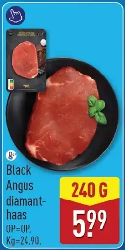 ALDI Black Angus Diamanthaas aanbieding