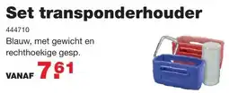 De Boer Drachten Set transponderhouder aanbieding