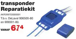 De Boer Drachten Transponder reparatiekit aanbieding