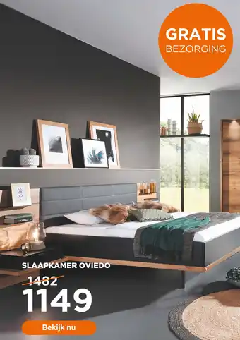 TotaalBED Slaapkamer Oviedo aanbieding