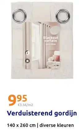 Action Verduisterend gordijn aanbieding