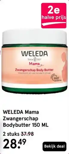Etos WELEDA Mama Zwangerschap Bodybutter 150 ML aanbieding