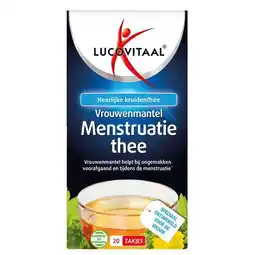 Etos Lucovitaal Menstruatie Vrouwenmantel Thee Zakjes 20 stuks aanbieding