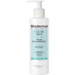 Etos Biodermal Clear Skin Milde Reinigingsgel 200 Ml aanbieding