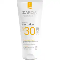 Etos Zarqa Sensitive Zonnebrand SPF30 100 ML aanbieding