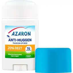 Etos Azaron Anti-Muggen 20% DEET Stick 50 ML aanbieding