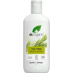Etos Dr. Organic Tea Tree Body Wash 250 ML aanbieding