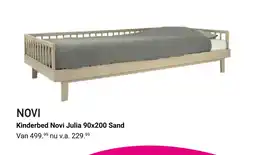 Van Asten BabySuperstore Kinderbed Novi Julia 90x200 Sand aanbieding