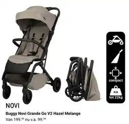 Van Asten BabySuperstore Buggy Novi Grande Go V2 Hazel Melange aanbieding