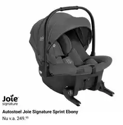 Van Asten BabySuperstore Autostoel Joie Signature Sprint Ebony aanbieding