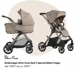 Van Asten BabySuperstore Kinderwagen Silver Cross Reef 2 Special Edition Frappe aanbieding
