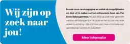 Van Asten BabySuperstore Wij zijn op zoek naar jou! aanbieding