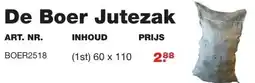 De Boer Drachten De boer jutezak aanbieding