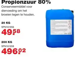 De Boer Drachten Propionzuur aanbieding