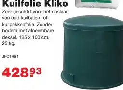 De Boer Drachten Kuilfolie kliko aanbieding