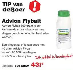 De Boer Drachten Advion flybait aanbieding